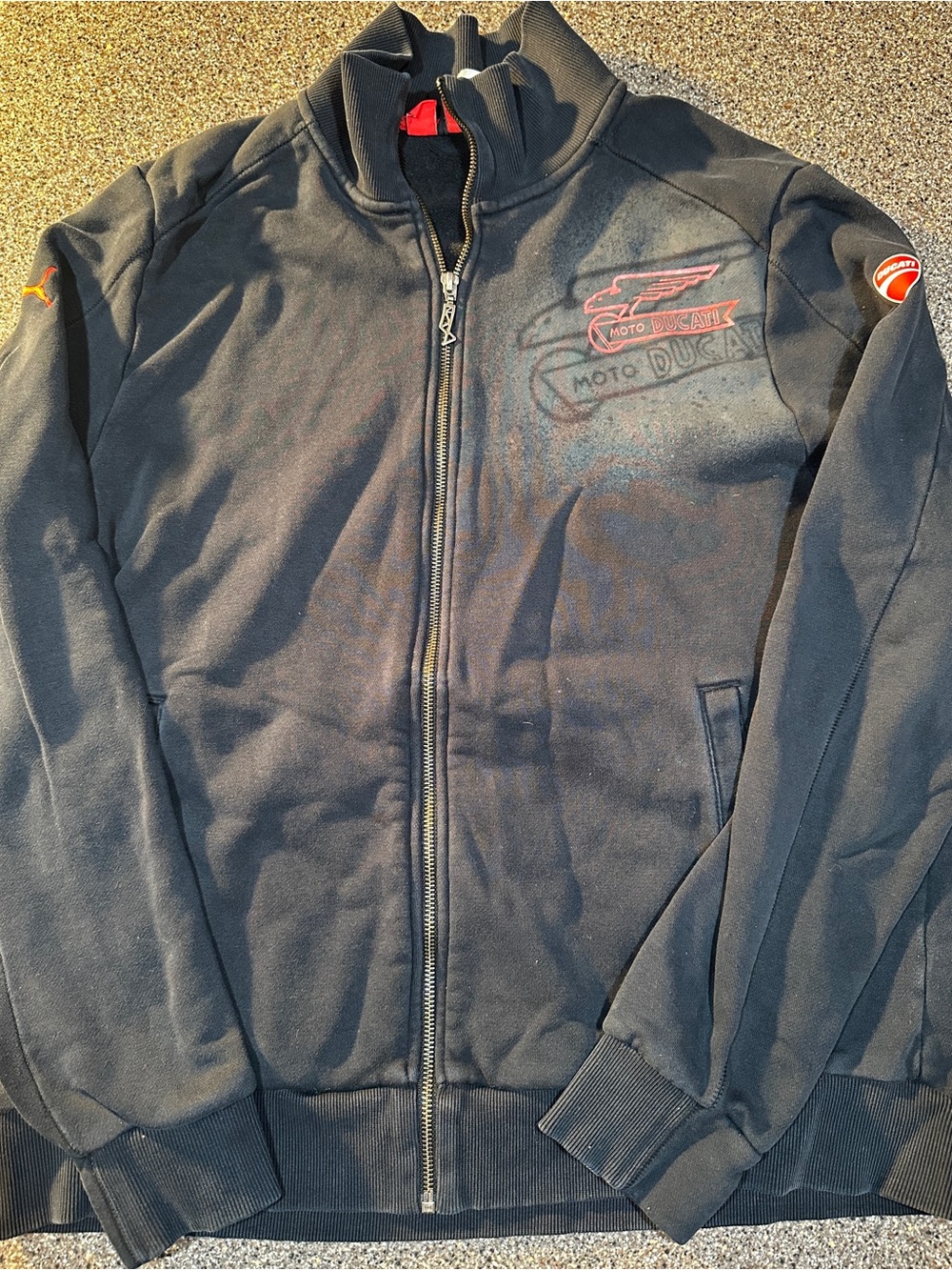 Puma Moto Ducati Fleece Zipper Jacket XL